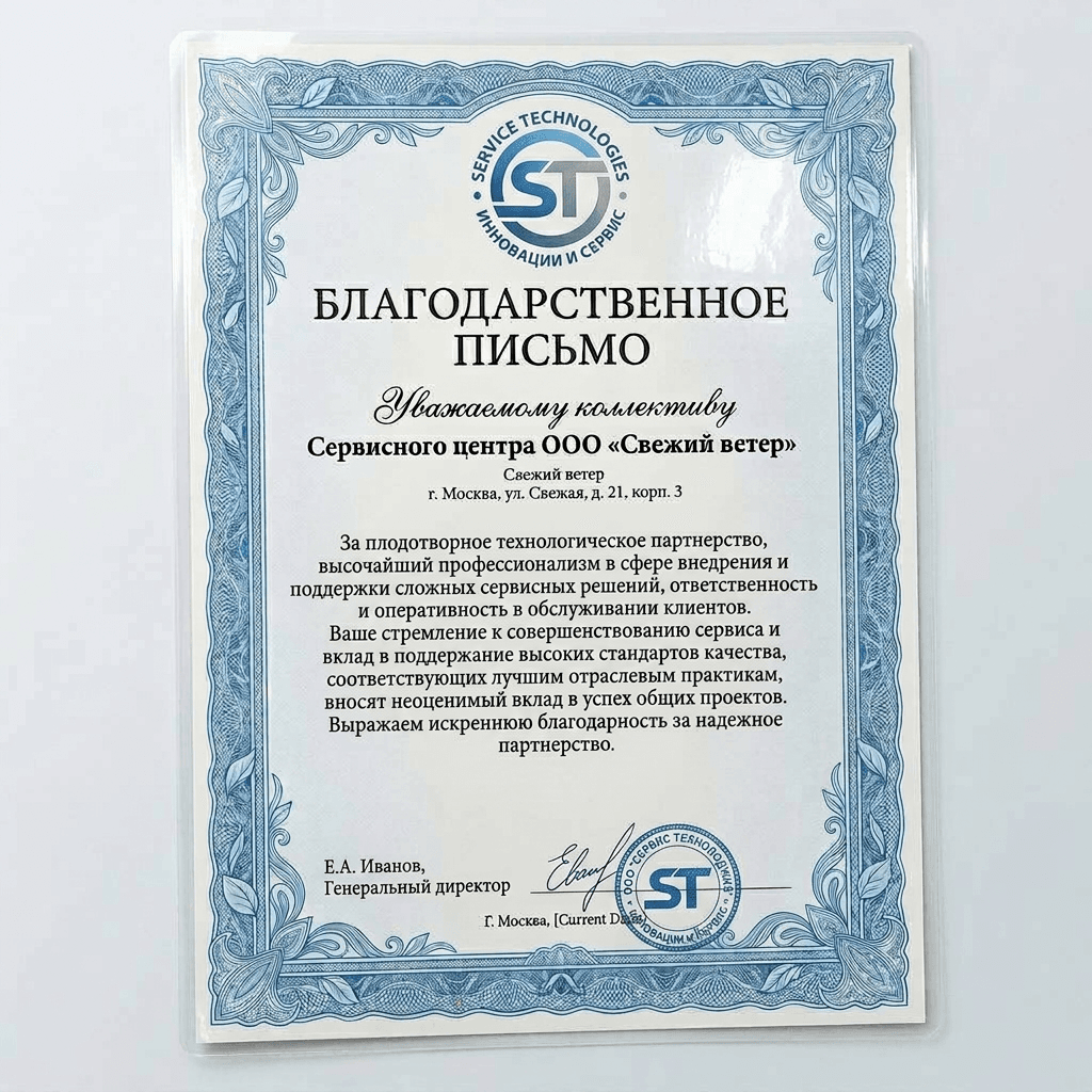 Благодарность от Aorus Technologies